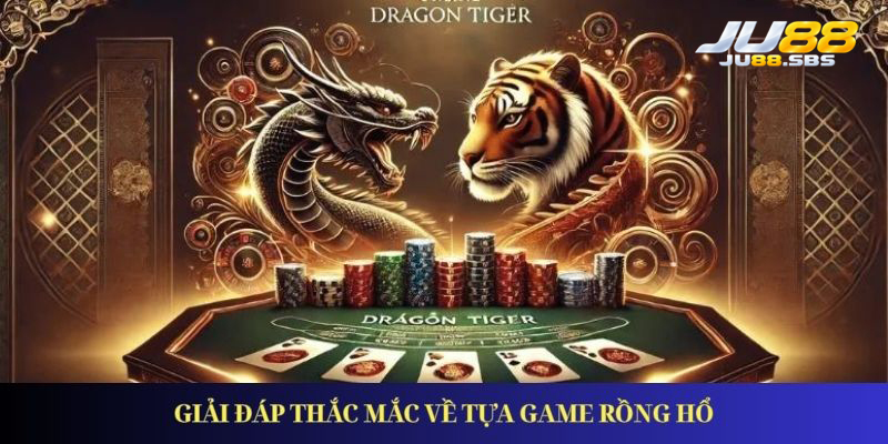 Rồng Hổ: hai lá bài, cách so lớn nhỏ và cửa hòa — hình minh họa
