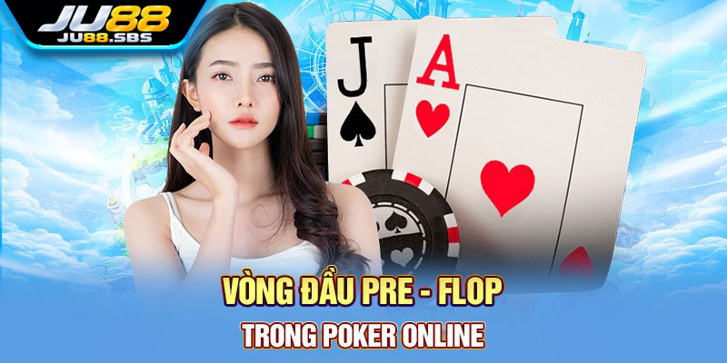 Poker online: Texas Hold’em, các vòng chơi và thứ hạng tay bài — hình minh họa